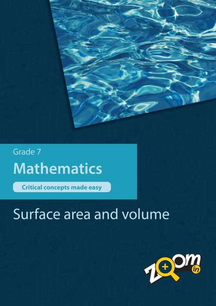 Mathematics Grade 7 Topic 10: Surface area and volume. Visually rich, interactive content with fun activites and language support.