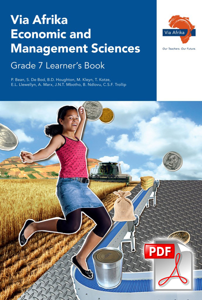 eBook (ePDF): Via Afrika Economic and Management Sciences Grade 7 Learner's Book