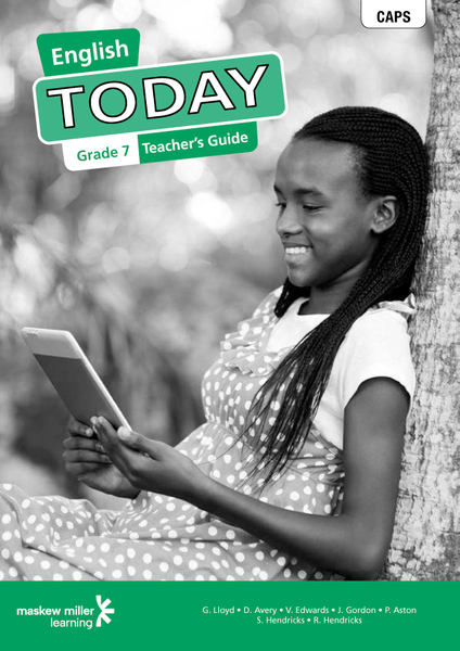 English Today First Additional Language Grade 7 Teacher's Guide ePDF (1-year licence)