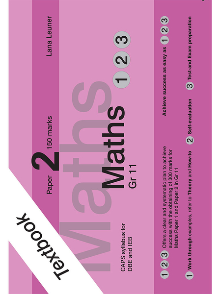 Maths 1 2 3 Gr 11 Textbook Paper 2