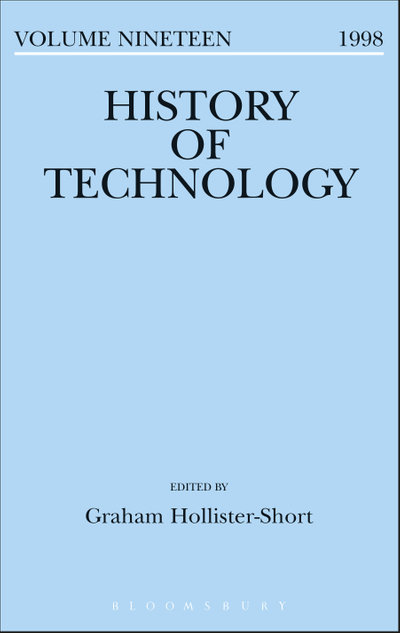 History of Technology Volume 19