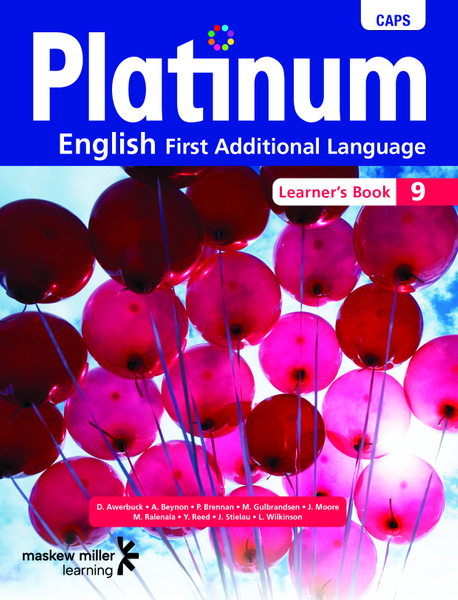 PLATINUM ENGLISH FIRST ADDITIONAL LANGUAGE GRADE 9 LEARNERS BOOK EPDF PERPETUAL LICENCE
