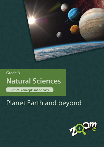 Natural Sciences  Grade  8 Topic 10: Planet Earth and beyond. Visually rich, interactive content with fun activites and language support.