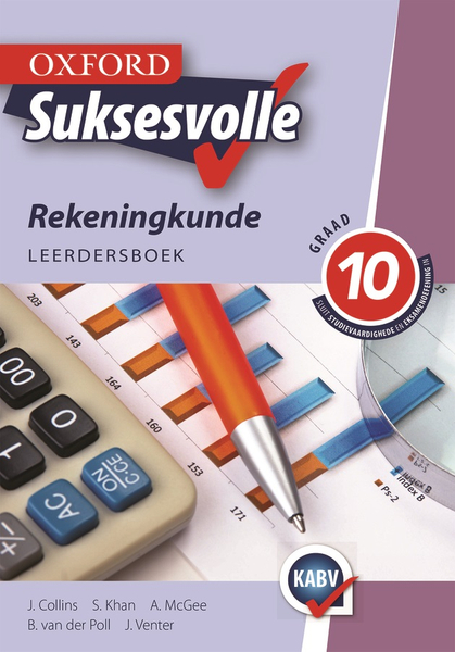 Oxford Suksesvolle Rekeningkunde Graad 10 Leerdersboek (Perpetual)