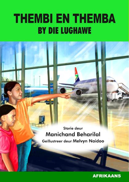 Thembi en Themba by die Lughawe
