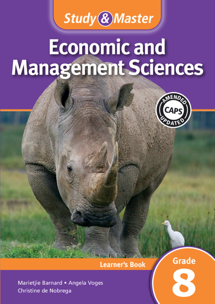 Study & Master Economic and Management Sciences Grade 8 Learner's Book (1 year) Enhanced Digital Edition