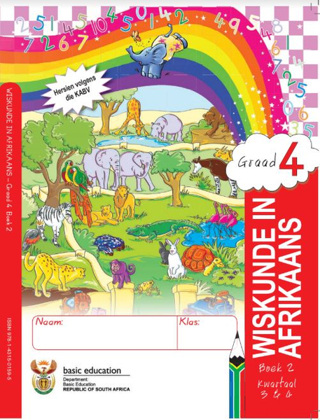 Grade 4 Wiskunde - Afrikaans Book 2