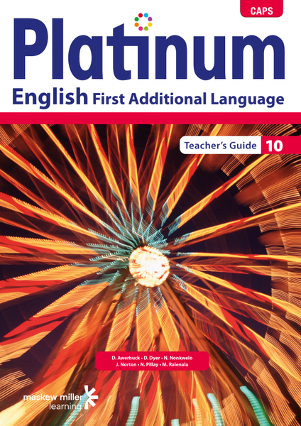 Platinum English First Additional Language Grade 10 Teacher's Guide ePDF (1-year licence)