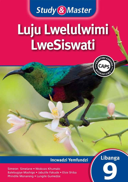 Study & Master Luju Lwelulwimi LweSiswati Libanga le-9 Incwadzi Yemfundzi (1 year) Adobe Edition