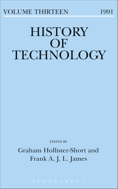 History of Technology Volume 13
