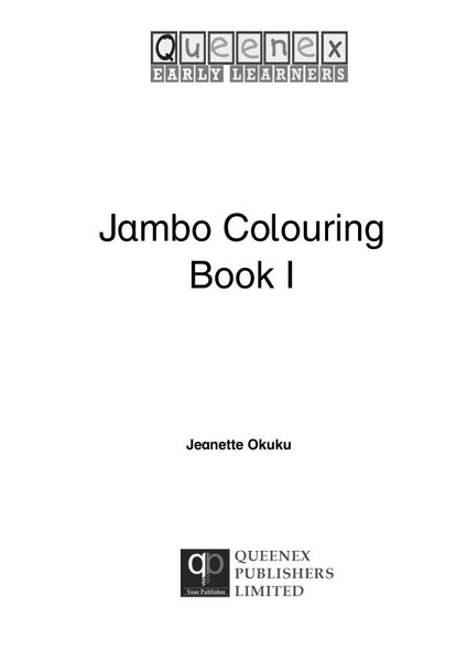 Jambo Colouring Book 1