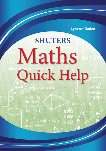 Shuters Maths Quick Help (Library)