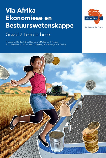eBoek ePub vir tablette: Via Afrika Ekonomiese en Bestuurswetenskappe Graad 7 Leerderboek