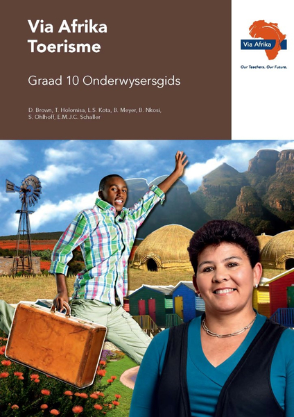 eBoek (ePDF): Via Afrika Toerisme Graad 10 Onderwysersgids