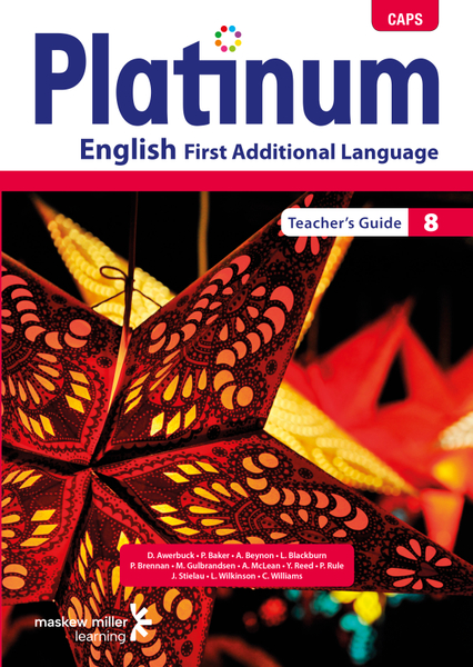 Platinum English First Additional Language Grade 8 Teacher's Guide ePDF (1-year licence)