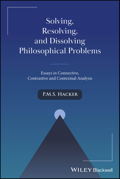 Solving, Resolving, and Dissolving Philosophical Problems