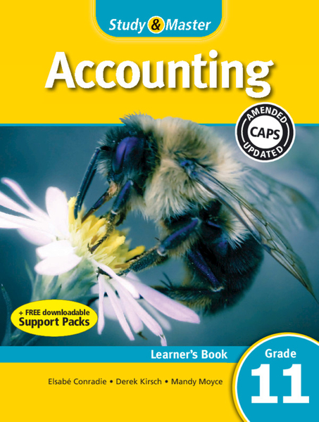 Study & Master Accounting Grade 11 Learner's Book (1 year) Enhanced Digital Edition