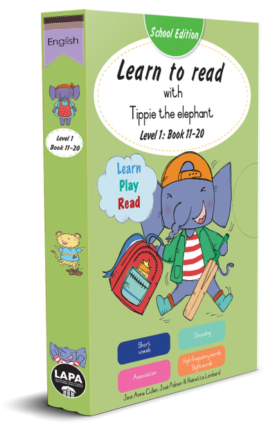 Learn to read (Level 1 Book 11-20) Boxset (School Edition)