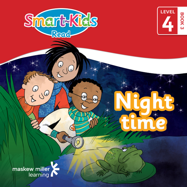 Smart-Kids Read! Level 4 Book 3: Night time ePDF (perpetual licence)