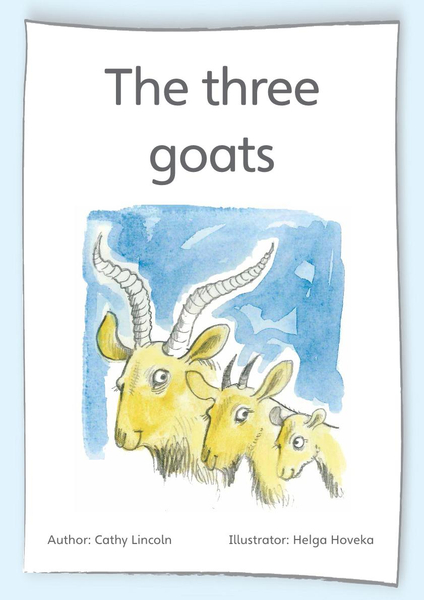 Big Books The three goats English