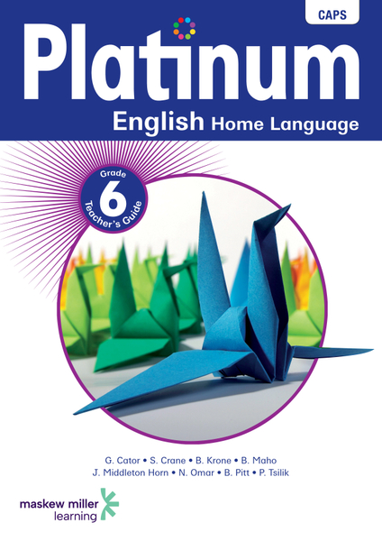 Platinum English Home Language Grade 6 Teacher's Guide ePDF (1-year licence)