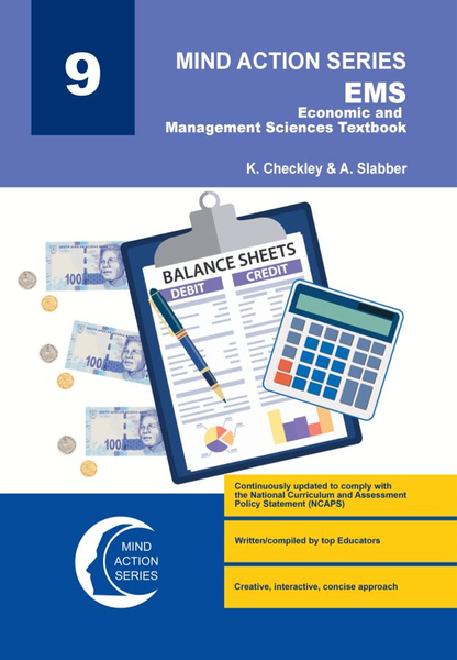 Mind Action Series Economic & Management Sciences Gr 9 Textbook, CAPS Full Colour (2026) PDF (1-Year licence)