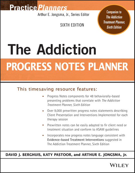 The Addiction Progress Notes Planner