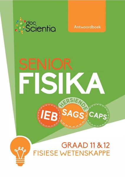 Doc Scientia IEB Fisiese Wetenskappe Senior Fisika Antwoordboek 2026