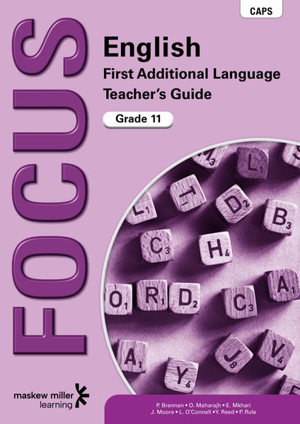 Focus English First Additional Language Grade 11 Teacher's Guide ePDF (perpetual licence)