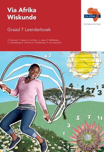 eBoek ePub vir tablette: Via Afrika Wiskunde Graad 7 Leerderboek
