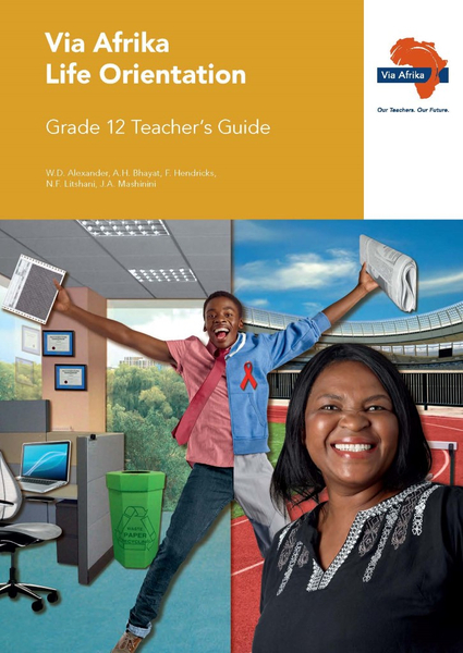 eBook (ePDF): Via Afrika Life Orientation Grade 12 Teacher's Guide
