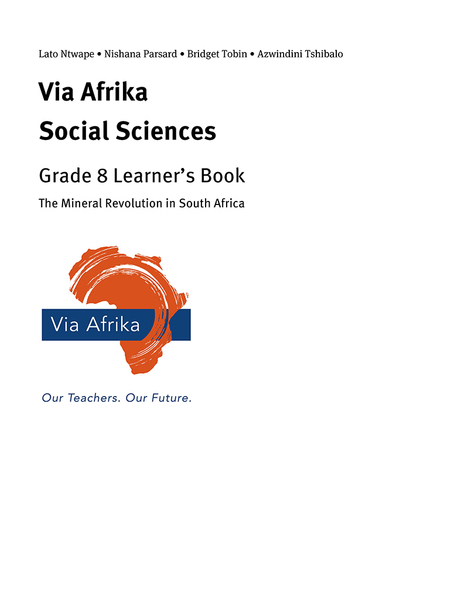 eBook Single topic ePub for Tablets: Via Afrika Social Sciences Grade 8: The Mineral Revolution in South Africa