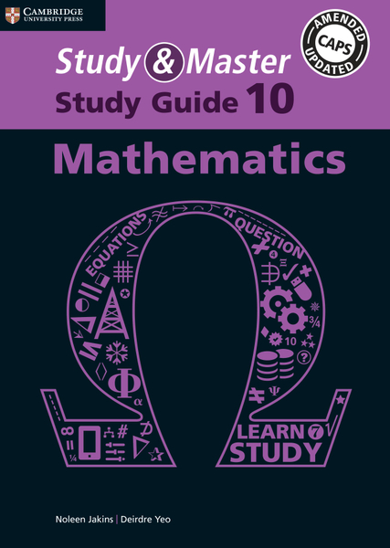 Study & Master Mathematics Grade 10 Study Guide