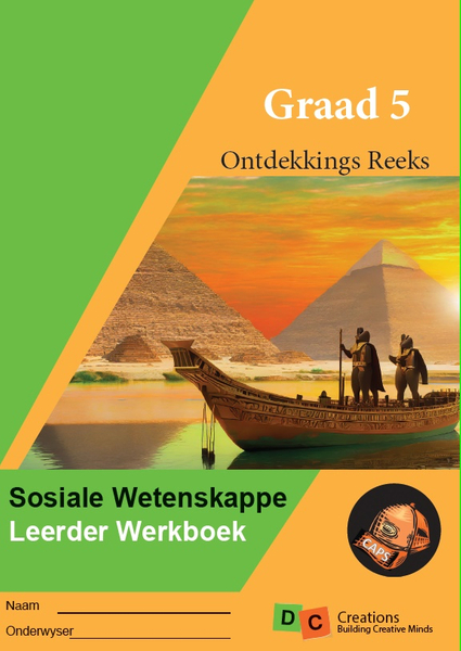 2025 Graad 5 DC Ontdekkings Reeks Sosiale Wetenskappe Leerders Werkboek