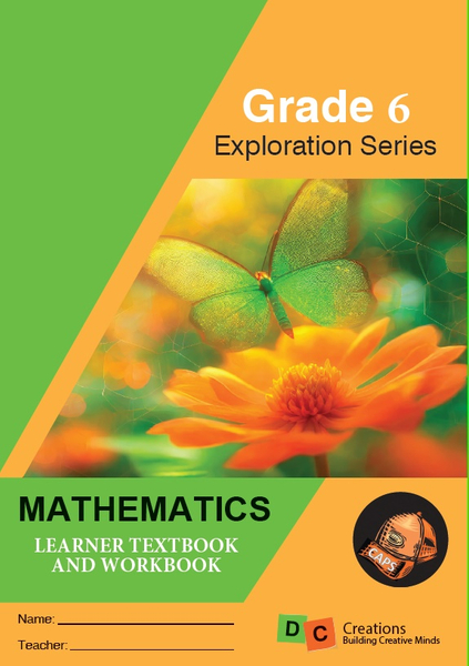 2025 Grade 6 Maths DC Exploration Series Learner Book