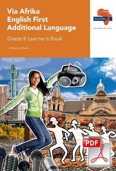 eBook (ePDF): Via Afrika English First Additional Language Grade 8 Learner's Book