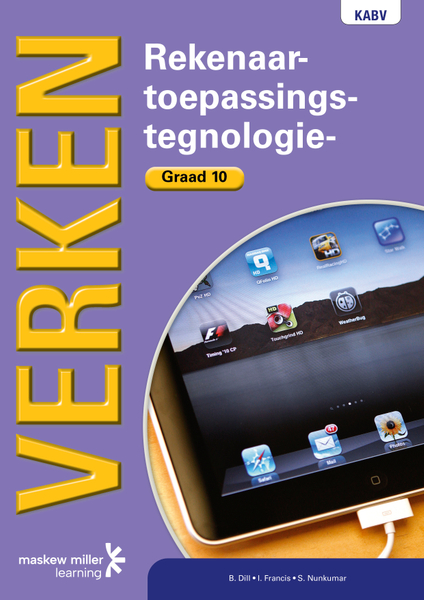 Verken Rekenaartoepassingstegnologie Graad 10 Leerderboek ePDF (1-year licence)