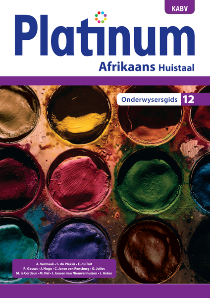 Platinum Afrikaans Huistaal Graad 12 Onderwysersgids ePDF (perpetual licence)