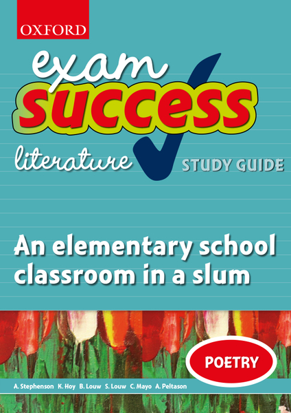 Exam Success Short Story Study Guide and Answers: An elementary school classroom in a slum