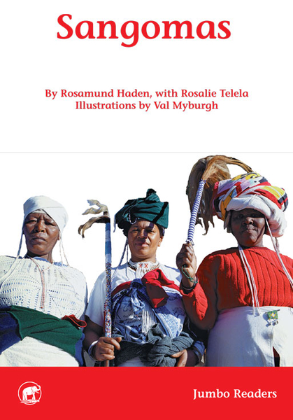 JUMBO INFORMATION READER: BLUE - SANGOMAS (Library)