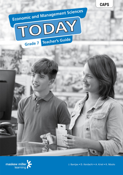 Economic and Management Sciences Today Grade 7 Teacher's Guide ePDF (1-year licence)
