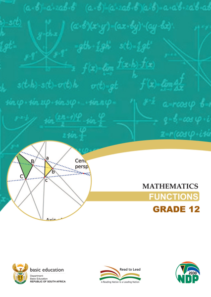 Study Guide Mathematics Functions Grade 12 CAPS