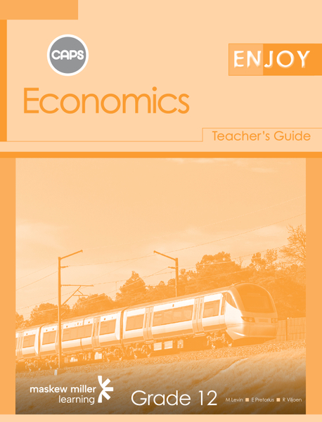 Enjoy Economics Grade 12 Teacher's Guide ePDF (1-year licence)