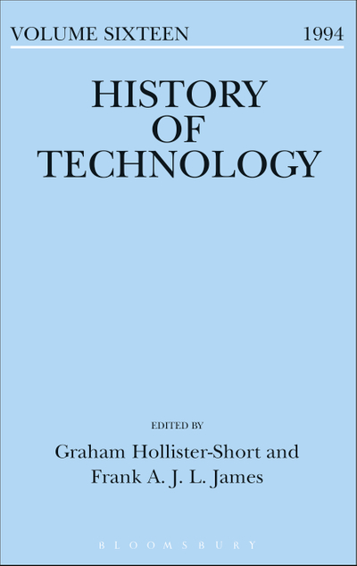 History of Technology Volume 16