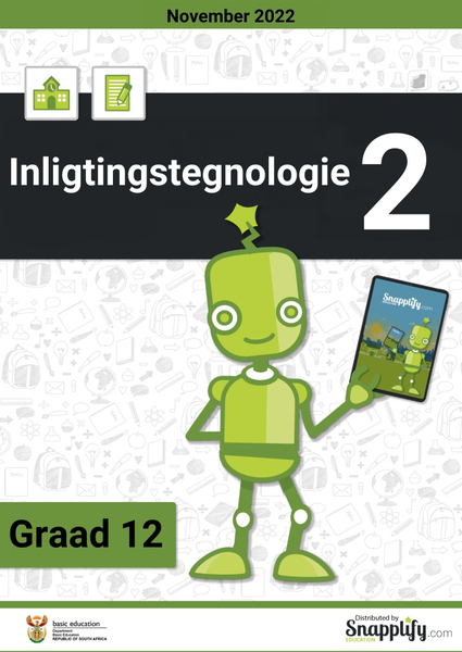 Inligtingstegnologie Vraestel 2 Graad 12 Nov 2022