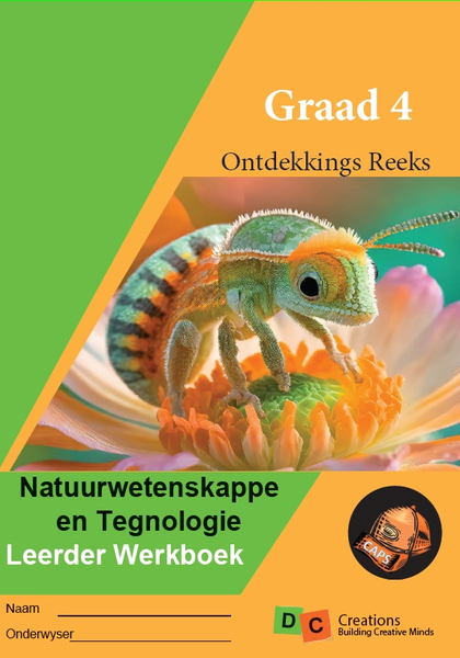 2025 Graad 4 DC Ontdekkings Reeks Natuurwetenskap en Technologie Leereders Werkboek