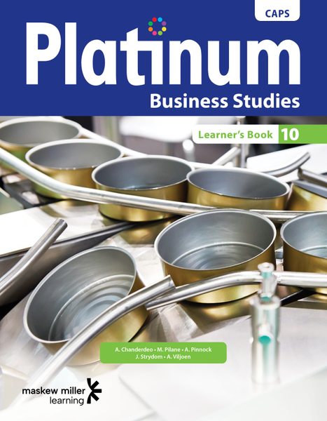 Platinum Business Studies Grade 10 Learner's Book ePDF (1-year licence)