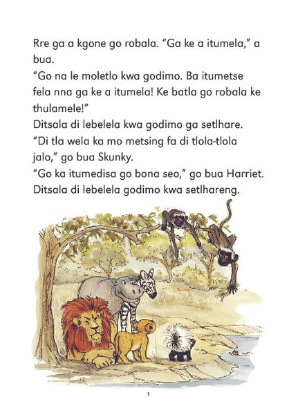 E CUB READING SCHEME (SETSWANA) LEVEL 3 BK 3: MOTSHAMEKO