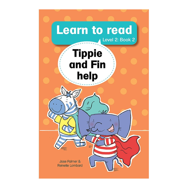 Learn to read (Level 2 Book 2): Tippie and Fin help