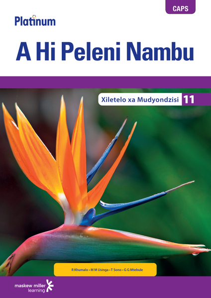 Platinum A Hi Peleni Nambu (Xitsonga HL) Grade 11 Teacher's Guide ePDF (perpetual licence)